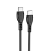 Кабель Type-C/Type-C 1 м BOROFONE BX51 Triumph 60 Вт 3 А чорний Кабель Type-C/Type-C 1 м BOROFONE BX51 Triumph 60 Вт 3 А чорний
