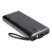 Універсальна мобільна батарея 20000 mAh VEGER C20 10 W повербанк з дисплеєм чорний