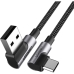 Кабель USB/Type-C 1 м UGREEN US284 Angled 18 Вт 3 А чорний Кабель USB/Type-C 1 м UGREEN US284 Angled 18 Вт 3 А чорний