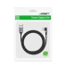 Кабель USB/Type-C 1 м UGREEN US284 Angled 18 Вт 3 А чорний Кабель USB/Type-C 1 м UGREEN US284 Angled 18 Вт 3 А чорний