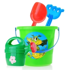 Іграшковий набір для піску 4 предмети Doloni Toys 013555/1 зелений new