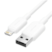 Кабель USB/Apple Lightning 1 м Vention 2.4 А білий Кабель USB/Apple Lightning 1 м Vention 2.4 А білий
