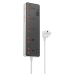 Мережевий фільтр-подовжувач 5 розеток HOCO AC14A Rico 3хUSB/Type C 10 А 1.5 м чорний Мережевий фільтр-подовжувач 5 розеток HOCO AC14A Rico 3хUSB/Type C 10 А 1.5 м чорний