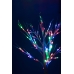 / Новогоднее декоративное светодиодное дерево белое гирлянда 150 см 96 Led мульти