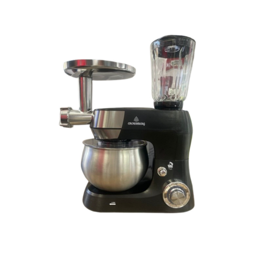 Кухонний комбайн Crownberg CB-3409 3в1 2600 Вт 5 л чорний