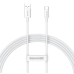 Кабель USB/Type-C 2 м Baseus Superior 100 Вт білий Кабель USB/Type-C 2 м Baseus Superior 100 Вт білий