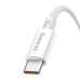 Кабель USB/Type-C 2 м Baseus Superior 100 Вт білий Кабель USB/Type-C 2 м Baseus Superior 100 Вт білий