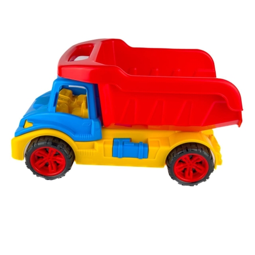 Іграшковий самоскид Атлант Technok Toys 1011 рухливий кузов пластик 52 см різнобарвний