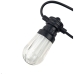 Світлодіодна гірлянда белт-лайт вулична чорний дріт 10 LED Magic Lights лампа матова 5 м мульти