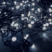 Світлодіодна гірлянда-нитка чорний дріт 300 LED Xmas кулька маленька матова 12.5 м 8 режимів білий Світлодіодна гірлянда-нитка чорний дріт 300 LED Xmas кулька маленька матова 12.5 м 8 режимів білий