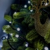 Світлодіодна гірлянда-нитка чорний дріт 300 LED Xmas кулька маленька матова 12.5 м 8 режимів білий Світлодіодна гірлянда-нитка чорний дріт 300 LED Xmas кулька маленька матова 12.5 м 8 режимів білий