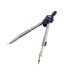 Циркуль ZiBi ZB5301-03 BS 12 см у футлярі синій Циркуль ZiBi ZB5301-03 BS 12 см у футлярі синій