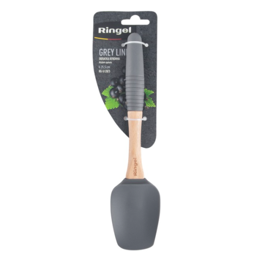 Лопатка кухонна універсальна Ringel RG-5128/3 Grey Line силікон 25.5 см сірий