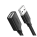 Кабель подовжувач USB/USB 1 м UGREEN US103 чорний Кабель подовжувач USB/USB 1 м UGREEN US103 чорний