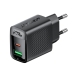 Зарядний блок живлення Type-C+USB ACEFAST A98 GaN 30 W 3 A чорний Зарядний блок живлення Type-C+USB ACEFAST A98 GaN 30 W 3 A чорний