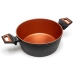 Каструля антипригарне покриття Hölmer CR-1325-SBMCL Carrot з кришкою 2.5 л чорний Каструля антипригарне покриття Hölmer CR-1325-SBMCL Carrot з кришкою 2.5 л чорний