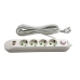 Мережевий фільтр-подовжувач 4 розетки Alfa 498 2хUSB/Type C 10 A 5 м білий Мережевий фільтр-подовжувач 4 розетки Alfa 498 2хUSB/Type C 10 A 5 м білий