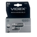 Акумулятор пальчиковий АА VIDEX R6 1000 mAh нікель-металогідридний Акумулятор пальчиковий АА VIDEX R6 1000 mAh нікель-металогідридний