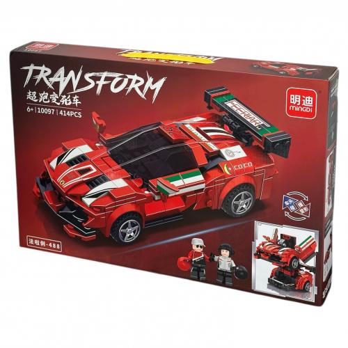 Конструктор 10097 Transform Ferrari 414 деталей