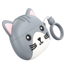 Навушники бездротові вкладки Hoco EW46 Mysterious Cat Bluetooth сірий
