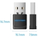 Адаптер Wi-Fi Vention Dual Band Adapter 2.4G/5G USB чорний Адаптер Wi-Fi Vention Dual Band Adapter 2.4G/5G USB чорний
