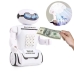 / Скарбничка сейф Robot PIGGY BANK електронна з кодовим замком Білий / Скарбничка сейф Robot PIGGY BANK електронна з кодовим замком Білий