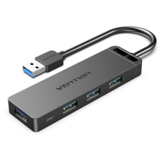 USB-хаб зовнішній 5 портів Vention CHLBB 0.15 м чорний