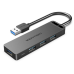 USB-хаб зовнішній 5 портів Vention CHLBB 0.15 м чорний USB-хаб зовнішній 5 портів Vention CHLBB 0.15 м чорний