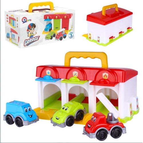 Дитячий ігровий набір Гараж Technok toys 8416 4 деталі