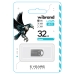 Флеш пам'ять USB 32 GВ Wibrand Hawk USB 2.0 сріблястий