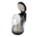 Електрочайник Delfa DK2650X скло 1.8 л чорний