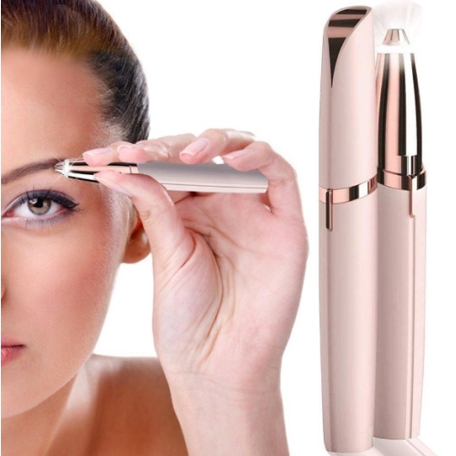 Епілятор-тример дисковий Flawless Brows для брів рожевий