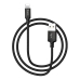 Кабель USB/Apple Lightning 2 м Hoco X14 2.4 А чорний Кабель USB/Apple Lightning 2 м Hoco X14 2.4 А чорний