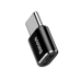 Перехідник microUSB F/Type-C M Baseus чорний