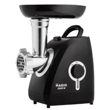М'ясорубка електрична MAGIO МG-270 з додатковими насадками 2200 Вт чорний