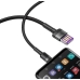 Кабель USB/Type-C 1 м Baseus Cafule HW QC USB Double-sided Blind Interpolation 40 Вт 5 А чорний з сірим Кабель USB/Type-C 1 м Baseus Cafule HW QC USB Double-sided Blind Interpolation 40 Вт 5 А чорний з сірим