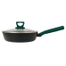 Сковорідка антипригарне покриття Ringel RG-1101-26/h/L Herbal з кришкою діаметр 26 см Сковорідка антипригарне покриття Ringel RG-1101-26/h/L Herbal з кришкою діаметр 26 см