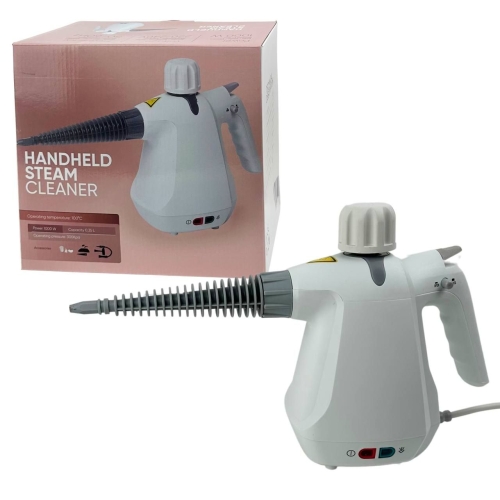 Пароочисник ручний Steam Cleaner DF-958 1000 Вт білий