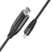 Відеокабель Type-C/HDMI 2 м Hoco UA16 сірий Відеокабель Type-C/HDMI 2 м Hoco UA16 сірий