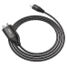 Відеокабель Type-C/HDMI 2 м Hoco UA16 сірий Відеокабель Type-C/HDMI 2 м Hoco UA16 сірий