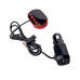 FM-трансмітер модулятор Multifunction H30BT Bluetooth USB MicroSD 2.4 А чорний з червоним FM-трансмітер модулятор Multifunction H30BT Bluetooth USB MicroSD 2.4 А чорний з червоним