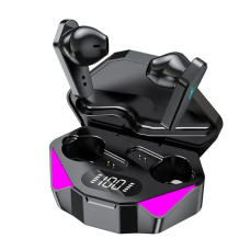Навушники бездротові вкладки TWS X15 Bluetooth LED чорний