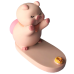 Тримач для гаджетів настільний Funny Piggy Up пластик рожевий Тримач для гаджетів настільний Funny Piggy Up пластик рожевий