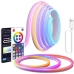 Світлодіодна стрічка 5 м LED RGB SFK-11 Bluetooth з пультом білий