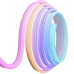 Світлодіодна стрічка 5 м LED RGB SFK-11 Bluetooth з пультом білий