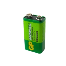 Батарейка крона GP GREENCELL 6F22 сольова
