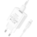 Зарядний пристрій з кабелем USB/Apple Lightning 1 м BOROFONE BA74A 5 V 2.1 A білий Зарядний пристрій з кабелем USB/Apple Lightning 1 м BOROFONE BA74A 5 V 2.1 A білий