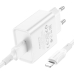 Зарядний пристрій з кабелем USB/Apple Lightning 1 м BOROFONE BA74A 5 V 2.1 A білий Зарядний пристрій з кабелем USB/Apple Lightning 1 м BOROFONE BA74A 5 V 2.1 A білий