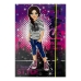 Папка для праці А4 KIDIS Fashion на гумці картон фіолетовий