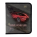 Папка для зошитів В5 KIDIS Drive Your Life на блискавці картон чорний Папка для зошитів В5 KIDIS Drive Your Life на блискавці картон чорний